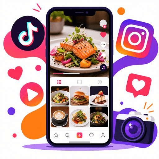 Instagram та TikTok для ресторану: як залучати гостей через соцмережі у 2026 році