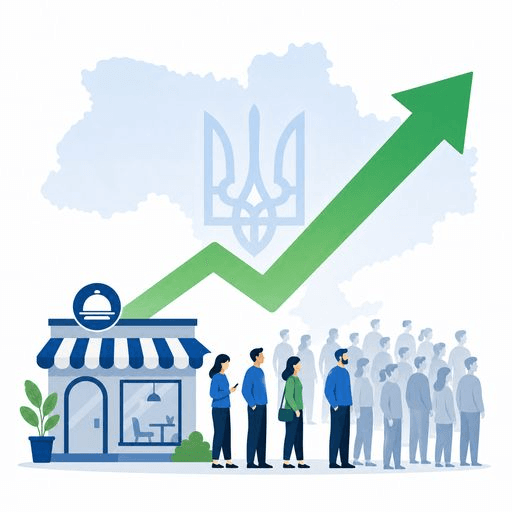 Ресторанний ринок України 2026: виторг росте, а гостей менше