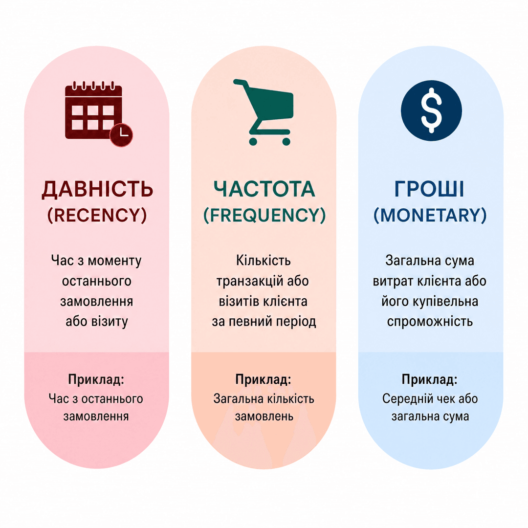 RFM-сегментація гостей ресторану для персоналізованих розсилок