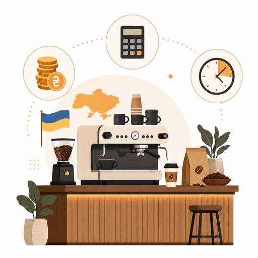 Як відкрити кав'ярню з нуля у 2026: витрати й окупність
