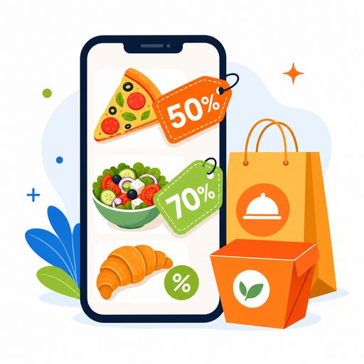 Застосунки для купівлі їжі зі знижками 50–70%: надлишкова їжа в Україні